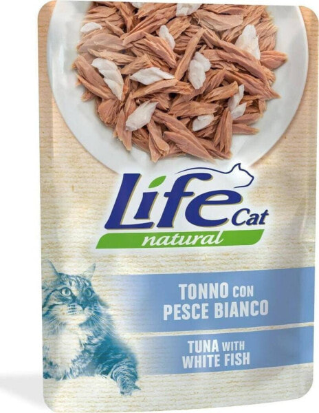 Life Pet Care LIFE CAT sasz.70g TUNA + WHITE FISH /30