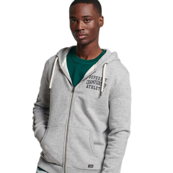 SUPERDRY Vintage Gym Athletic full zip sweatshirt