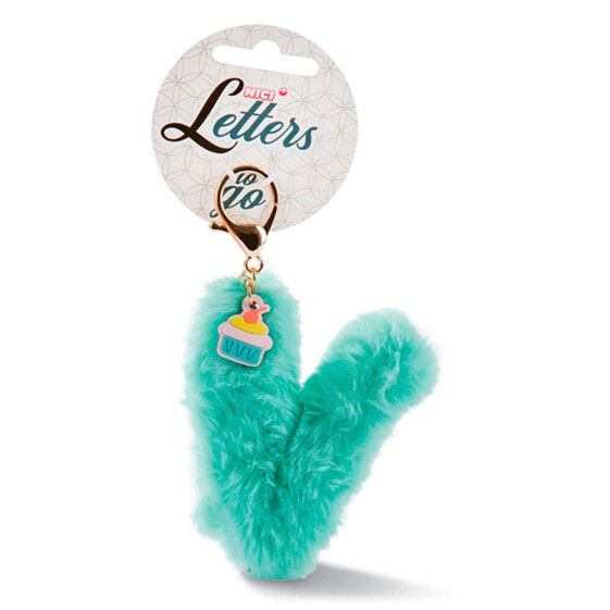 Подвеска NICI Plush Letter V Key Ring