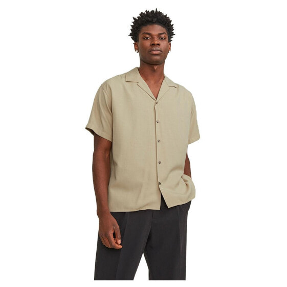 JACK & JONES Aaron Tencel Resort short sleeve shirt