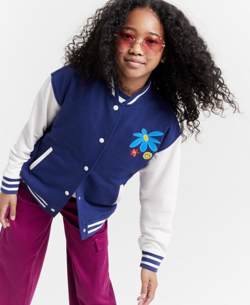 Girls Varsity Jacket, Created for Macy's