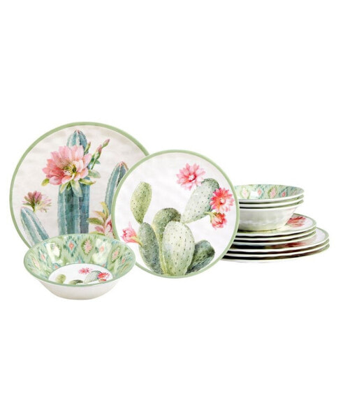 Desert Beauty Melamine Set, 12 Piece