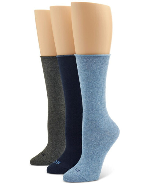 Женские носки Hue womens 3-Pk. Roll Top Socks