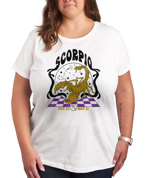 Zodiac Scorpio Plus Size Graphic T-Shirt