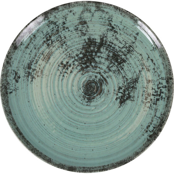 LA MEDITERRANEA Flat Plate 26 cm Aspe Montecarlo Matte Turquoise