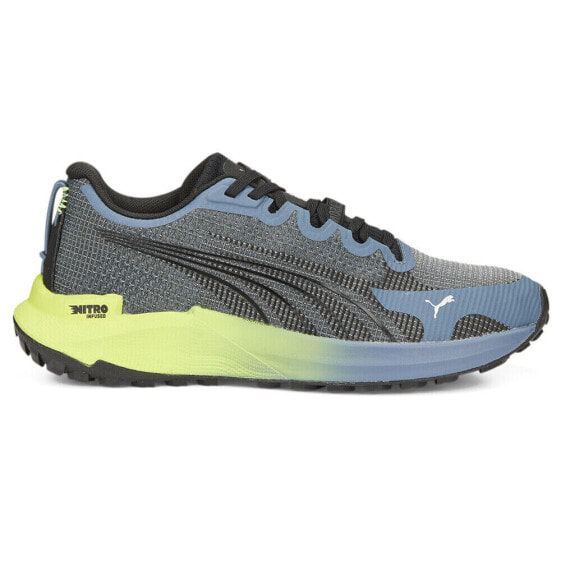 Puma FastTrac Nitro Trail Running Womens Grey Sneakers Athletic Shoes 37704603