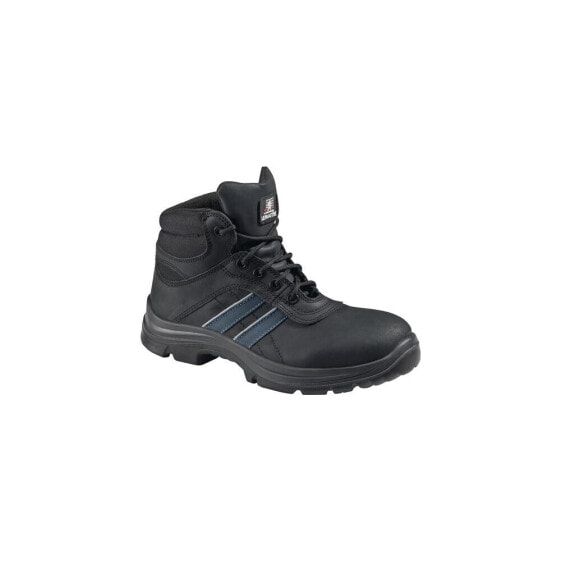 Lemaitre Sicherheitsstiefel Andy High Größe 40 schwarz/blau S3 SRC EN ISO 20345 Büffelleder