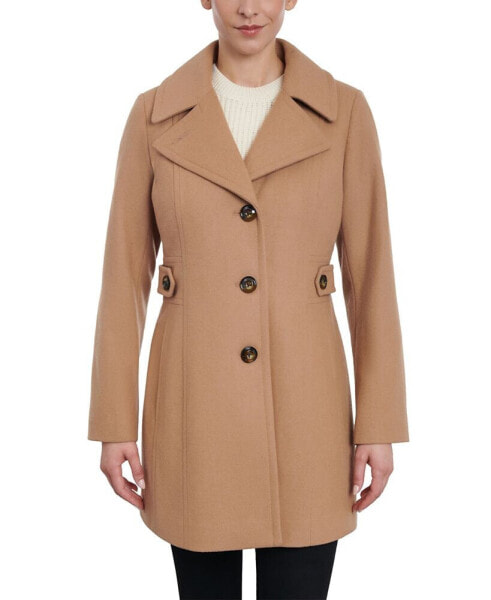 Women's Single-Breasted Peacoat, Created for Macy's