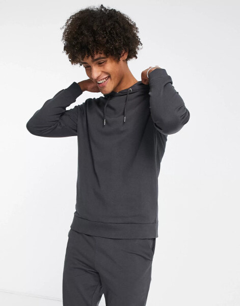 ASOS DESIGN lightweight skinny tracksuit in grey