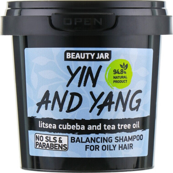 Shampoo für fettiges Haar Yin und Yang