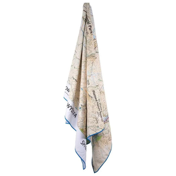 LIFEVENTURE Soft Fibre Ordnance Survey Travel Giant Towel