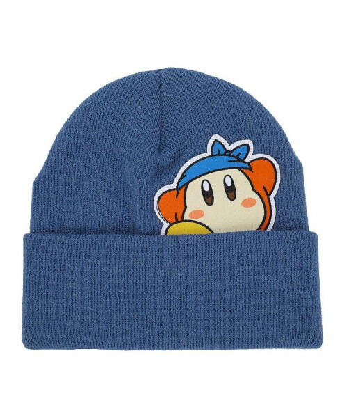 Men's Peek-a-boo Waddle Dee Adult Blue Cuffed Beanie