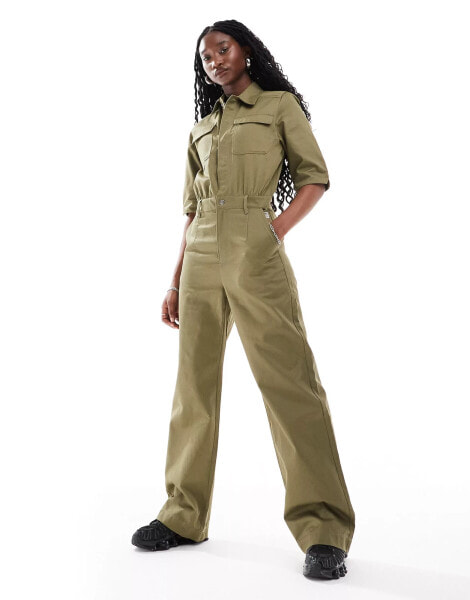 G-Star jumpsuit in khaki green