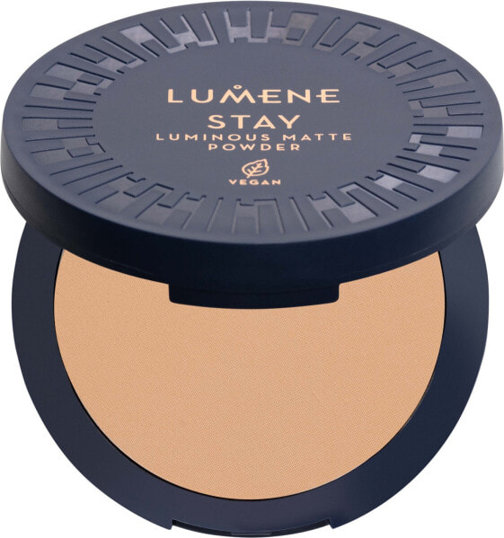 Lumene Stay Luminous Matte Powder Компактная пудра с легким матирующим эффектом