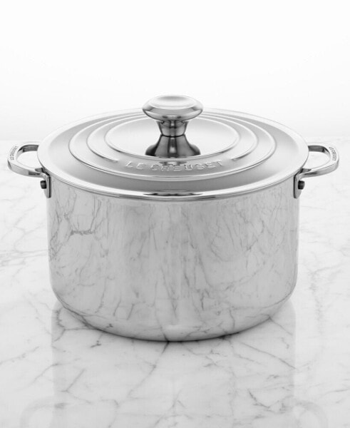 7 Quart Stainless Steel Stockpot with Lid