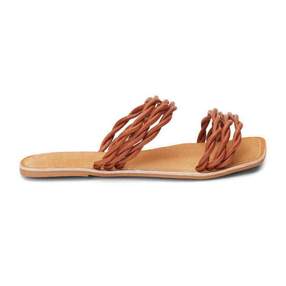 BEACH by Matisse Amalia Flat Womens Brown Casual Sandals AMALIA-184