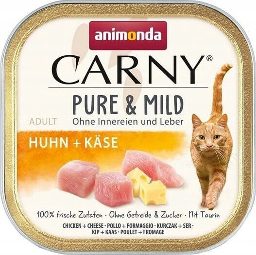 Animonda Carny Animonda Carny Pure & Mild Kurczak + Ser tacka 100g