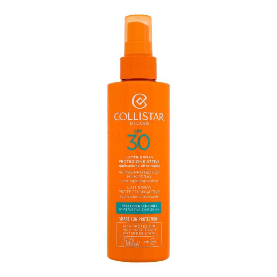 Collistar Active Protection Milk Spray SPF30 200 ml sonnenschutz fürs gesicht wasserfest unisex