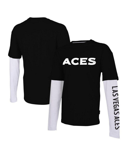 Men's and Women's Black Las Vegas Aces Spectator Long Sleeve T-shirt