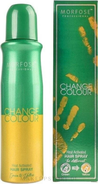 Haarspray - Morfose Change Colour Hair Spray Green To Yellow