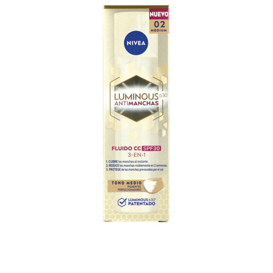 LUMINOUS 630º ANTI STAIN CC fluid SPF30 #medium 40 ml