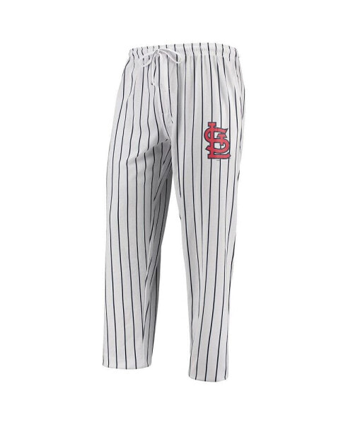 Комплект пижамы Concepts Sport White, Navy St. Louis Cardinals Vigor Lounge Pant