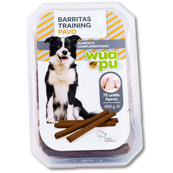 WUAPU Turkey Training Bars 800g Dog Snack 70 Units