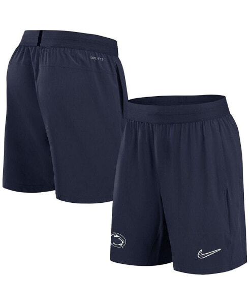 Men's Navy Penn State Nittany Lions 2024 Sideline Performance Shorts