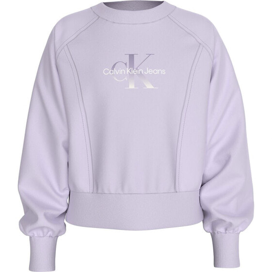 CALVIN KLEIN JEANS Gradient Monogram Cn sweatshirt