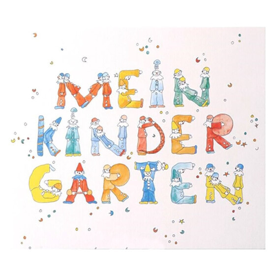 DAIBER Clowns Mein Kinder Garten Portrait Folders Kids Frame