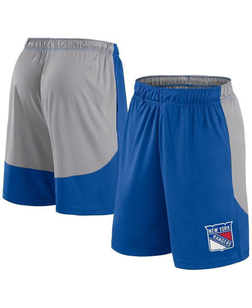 Men's Blue New York Rangers Go Hard Shorts