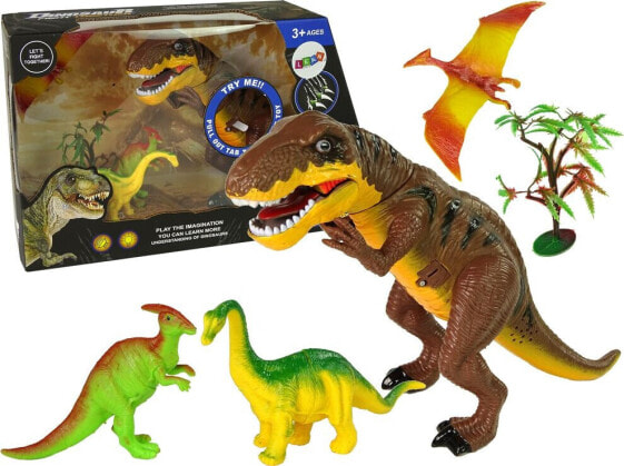 Figurka LeanToys Zestaw Dinozaurów Tyranozaur Rex (9719)