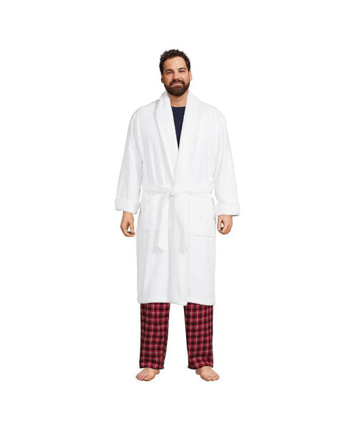 Men's Calf Length Turkish Terry Robe