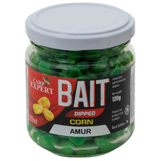 CARP EXPERT Dipped Bait 212ml Grasscarp Liquid Sweet Corn