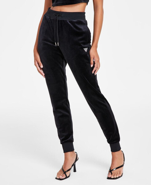 Women's Couture High-Rise Pull-On Jogger Pants