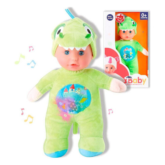 REIG MUSICALES 30 cm Teddy Dinosaur Doll