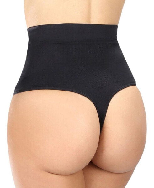 Women's High-Waist Sculpting Thong Shapewear