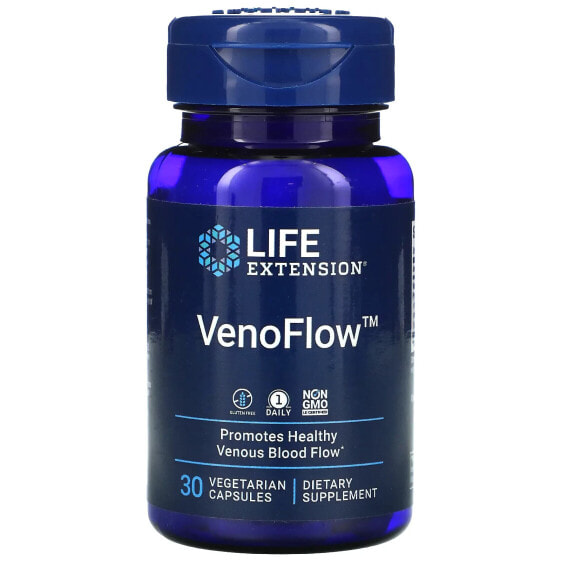 Life Extension, VenoFlow, 30 растительных капсул