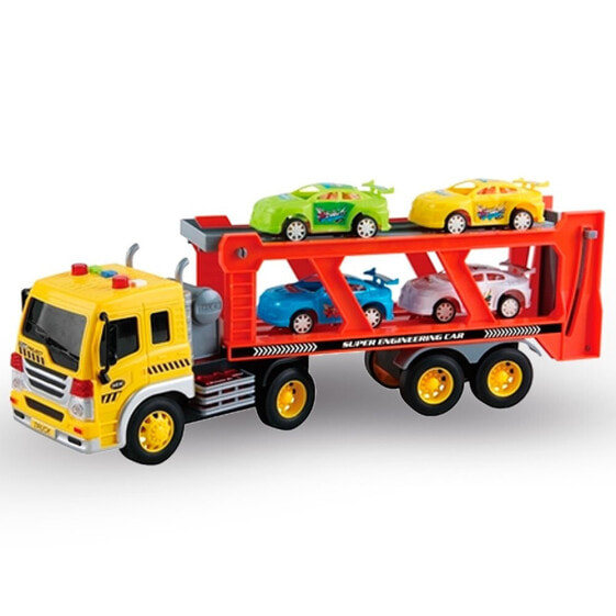 TACHAN Truck Tr Vehicles Light-Sound Heroes Road 1:16