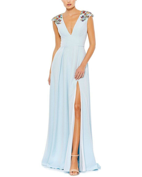 Mac Duggal Sleeveless Gown Women's