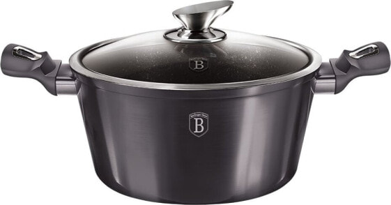 Berlinger Haus GARNEK Z POWŁ. GRANITOWĄ 6.1L 28cm BERLINGER HAUS Carbon Pro BH-6894