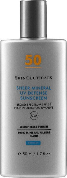 Mineralisches Sonnenschutzfluid für das Gesicht SPF 50