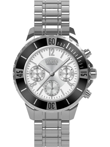 Versus Versace Herrenuhr Chronograph Tokyo Chrono silber VSPGN2821