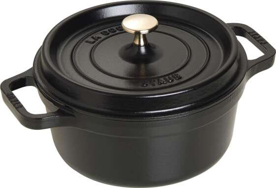 STAUB Garnek STAUB żeliwny okrągły 2.6 ltr czarny