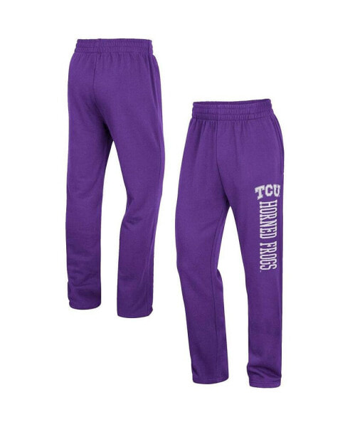 Men's Purple TCU Horned Frogs Wordmark Pants