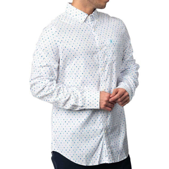 ORIGINAL PENGUIN Eco Aop Logo long sleeve shirt