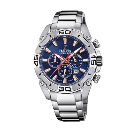 Мужские часы Festina F20543/4 Серый Серебристый