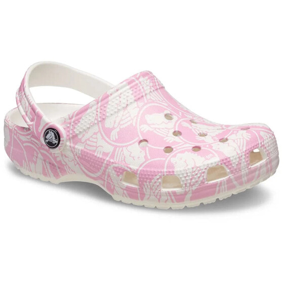 CROCS Classic Duke Print Clogs