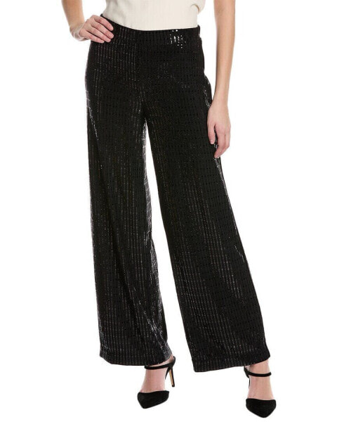 Anne Klein Wide Leg Pant Women's Black Xs