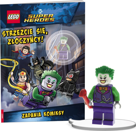 Ameet LEGO LNC6461Y DC COMICS SUPER HEROES. STRZEŻCIE SIĘ, ZŁOCZYŃCY!